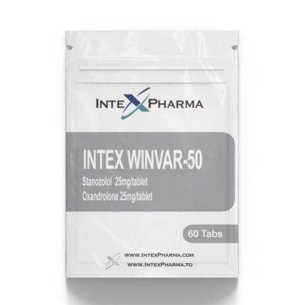 Buy Intex Pharma WINVAR 50mg x 60 tabs - Stero Drop