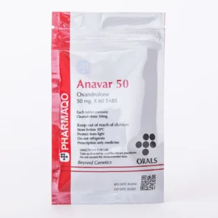 Buy Pharmaqo Labs Anavar 50 50mg x 60 tabs - Stero Drop
