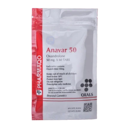 Buy Pharmaqo US – ANAVAR 50MG X 60 - Stero Drop