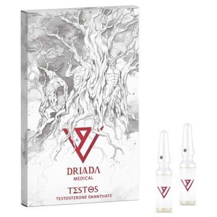 Driada Medical Testos 250 mg/ml (Testosterone Enanthate) Ampoules 10 x 1ml - Stero Drop