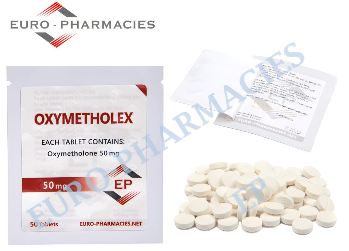 Euro Pharmacies Oxymetholex (Anadrol) – 50mg/tab – 50 tab/bag - Stero Drop