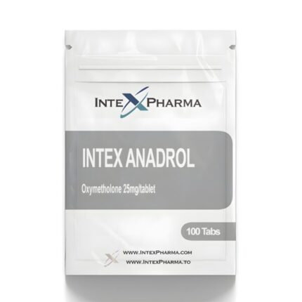 Intex Pharma Anadrol 25mg x 100 tabs - Stero Drop