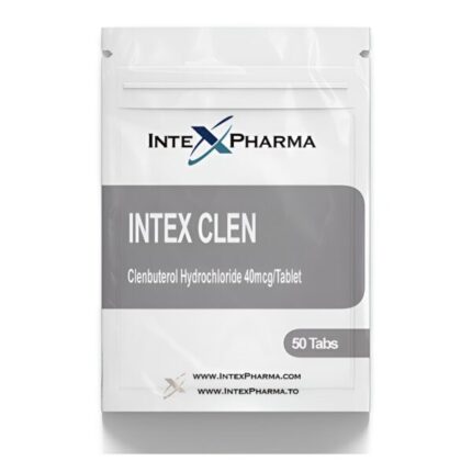 Intex Pharma Clenbuterol (Clen) 40mcg x 50 tabs - Stero Drop