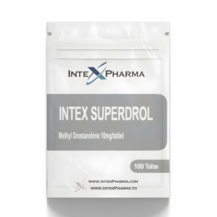 Intex Pharma Superdrol (Methyl Drostanolone) 10mg x 100 tabs - Stero Drop