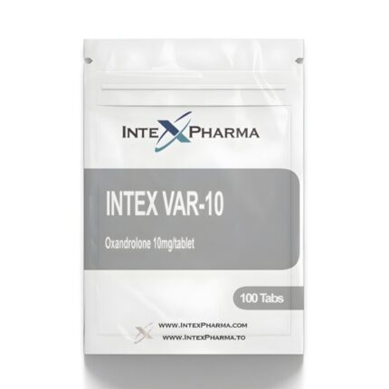 Intex Pharma VAR 10 – 10mg x 100 tabs (Anavar) - Stero Drop