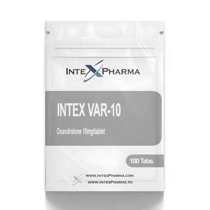 Intex Pharma VAR 10 – 10mg x 100 tabs (Anavar) - Stero Drop
