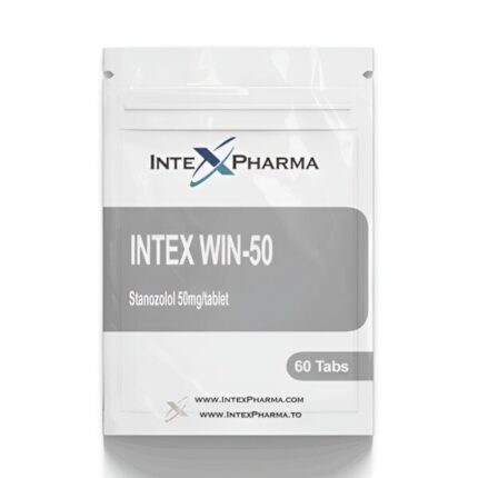 Intex Pharma Winstrol 50mg x 60 tabs - Stero Drop