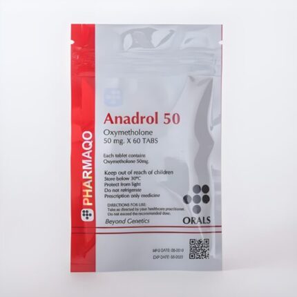 Pharmaqo Labs Anadrol 50 60 tabs x 50mg - Stero Drop