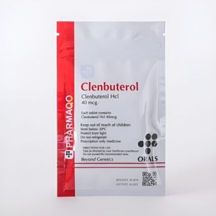 Pharmaqo Labs Clenbuterol (Clen) 100 tabs x 40mg - Stero Drop