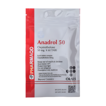 Pharmaqo US – ANADROL 50MG X 60 - Stero Drop