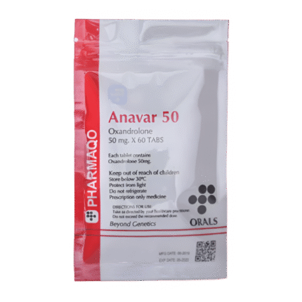 Pharmaqo US – ANAVAR 50MG X 60 - Stero Drop