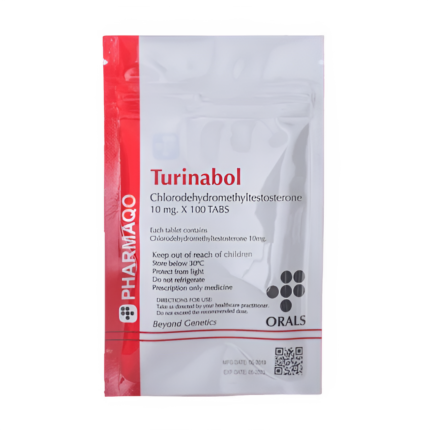 Pharmaqo US – TURINABOL 10MG X 100 - Stero Drop